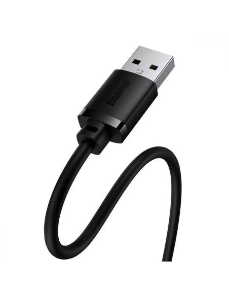 Przedłużacz kabel USB 2.0 1.5m Baseus AirJoy Series czarny
