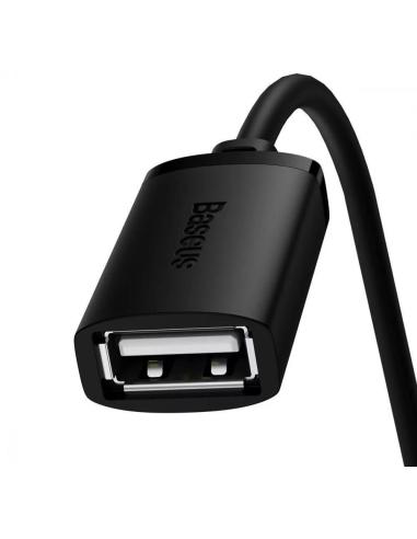 Przedłużacz kabel USB 2.0 1.5m Baseus AirJoy Series czarny