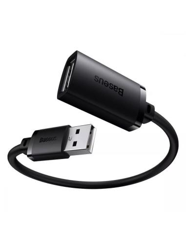 Przedłużacz kabel USB 2.0 1.5m Baseus AirJoy Series czarny