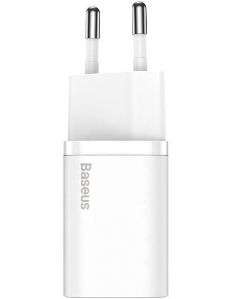 ŁADOWARKA SIECIOWA Baseus Super Si Quick Charger 1C CCSUP-J02 30W 1x USB-C PD 3.0 QC 3.0 BIAŁA
