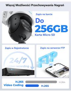 Kamera IP Reolink Trackmix WIFI OBROTOWA SERIES W760 2