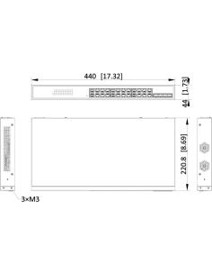 Switch Hikvision DS-3E1528P-SI-24P4F 2