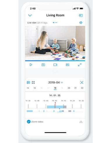 Kamera IP Reolink E340 wewnętrzna obrotowa 8MPx WiFi biała