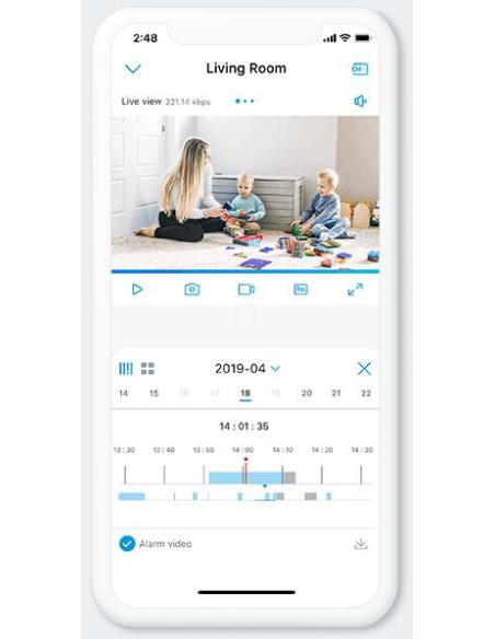 Kamera IP Reolink E340 wewnętrzna obrotowa 8MPx WiFi biała