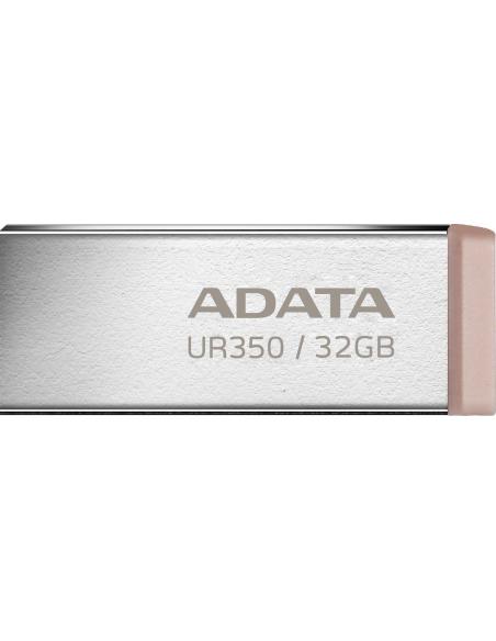 Adata Pendrive UR350 32GB USB3.2 Gen1 Metal brązowy