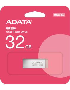 Adata Pendrive UR350 32GB USB3.2 Gen1 Metal brązowy 2