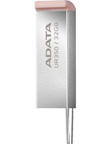 Adata Pendrive UR350 32GB USB3.2 Gen1 Metal brązowy