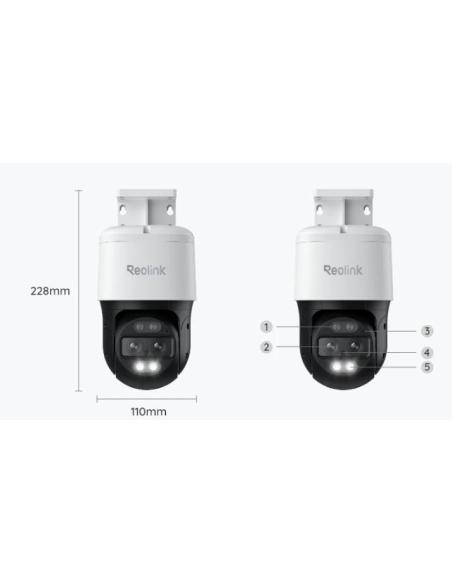 Kamera IP Reolink Trackmix Series P760 POE obrotowa 8MP