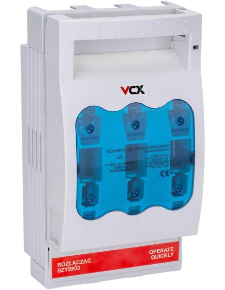 Rozłącznik bezpiecznikowy VCX-HR17-160 3P 160A NH00