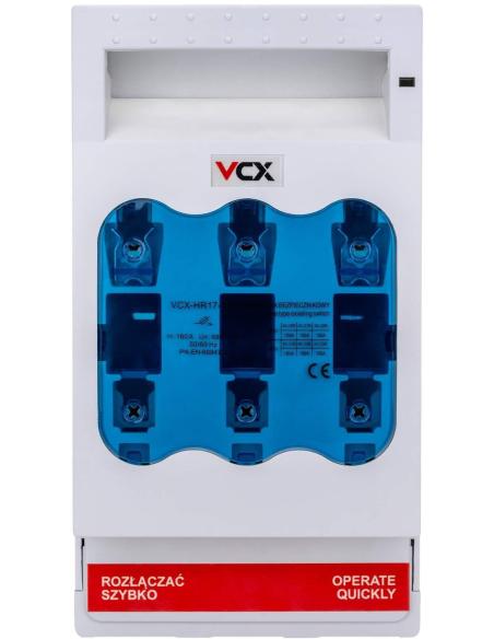 Rozłącznik bezpiecznikowy VCX-HR17-160 3P 160A NH00