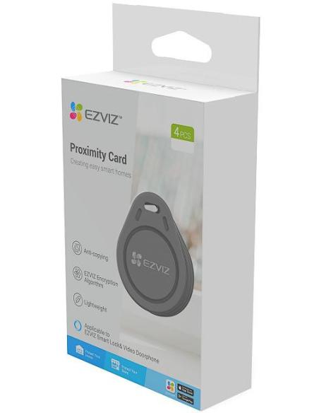 BRELOKI ZBLIŻENIOWE EZVIZ CS-DL-IC-CPU-R200 (4szt)