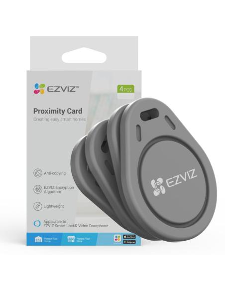 BRELOKI ZBLIŻENIOWE EZVIZ CS-DL-IC-CPU-R200 (4szt)