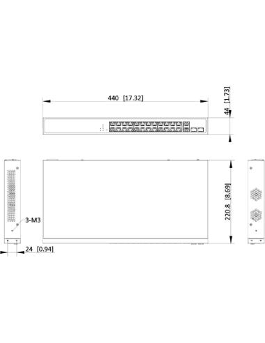 Switch Hikvision DS-3E1528P-EI