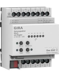 GIRA aktor grzewczy 6x regul. KNX ONE 213900