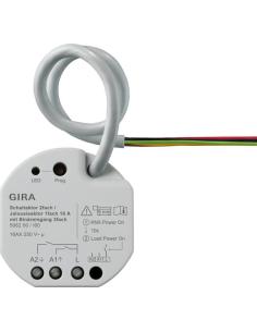 GIRA aktor przekaźnikowy/żaluzjowy 2x/1x 16 A PT KNX ONE 506200