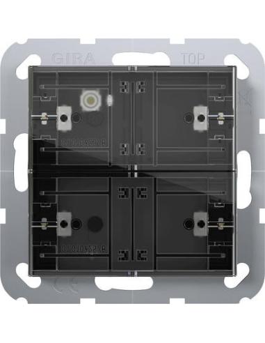 GIRA czujnik przyciskowy 4 Komfort 2x KNX System 55 504200