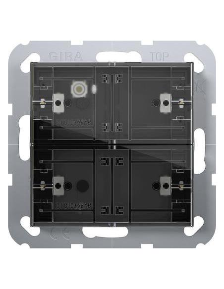 GIRA czujnik przyciskowy 4 Komfort 2x KNX System 55 504200
