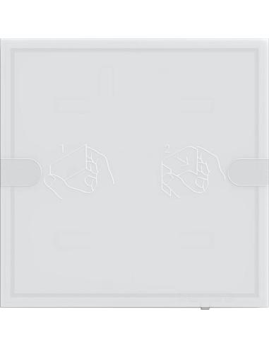 GIRA czujnik przyciskowy 4 Komfort 1x KNX TS4 białe 5001003