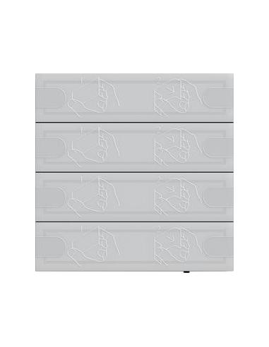 GIRA czujnik przyciskowy 4 Komfort 4x KNX TS4 antracytowy 5004028