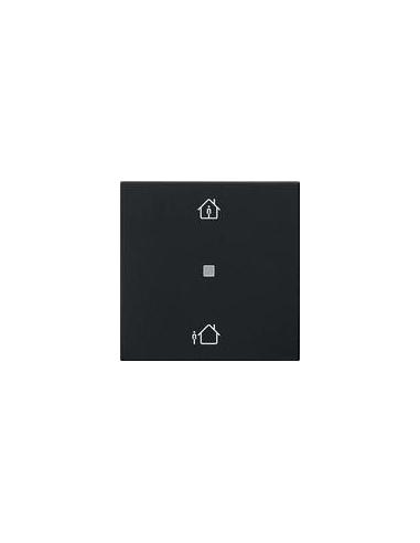 GIRA moduł nakładany obsł. RF 1x tryb ogrz. KNX System 55 czarny m 5106005