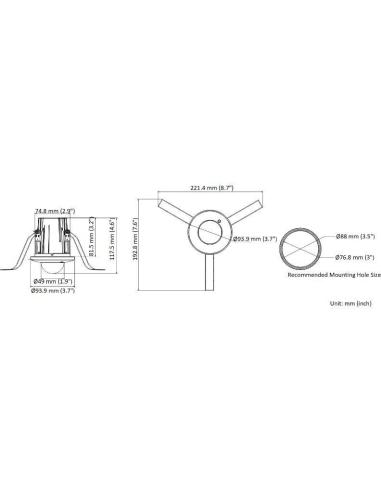 KAMERA IP HIKVISION DS-2CD2E43G2-U (2.8mm) PL