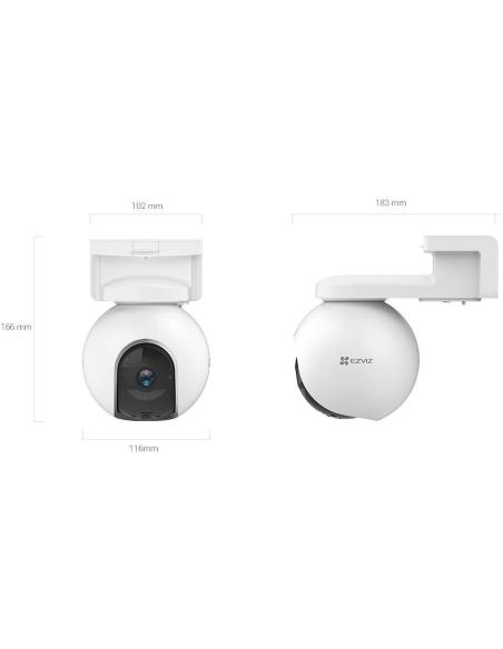 Kamera IP Ezviz EB8 Pro 4G 4K Kit 8MP z panelem słonecznym 8W 4G Wi-Fi