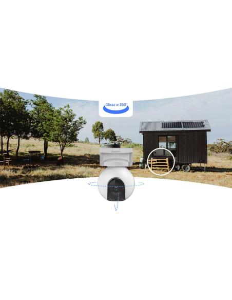 Kamera IP Ezviz EB8 Pro 4G 4K Kit 8MP z panelem słonecznym 8W 4G Wi-Fi