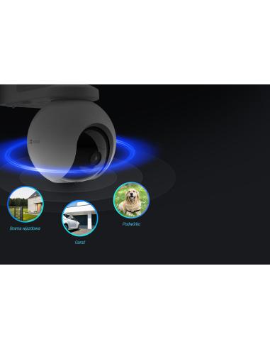 Kamera IP Ezviz EB8 Pro 4G 4K Kit 8MP z panelem słonecznym 8W 4G Wi-Fi