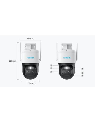 Kamera IP Reolink Trackmix Series G770 8MP LTE z panelem solarnym