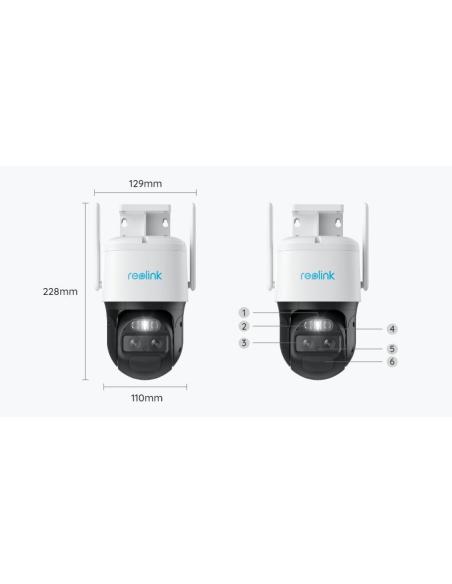 Kamera IP Reolink Trackmix Series G770 8MP LTE z panelem solarnym