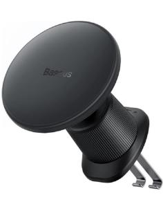 UCHWYT SAMOCHODOWY ŁADOWARKA INDUKCYJNA Baseus CW01 MagSafe Qi 2.0 15 W NA KRATKĘ CZARNY