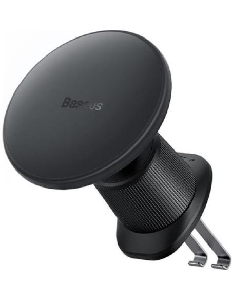 UCHWYT SAMOCHODOWY ŁADOWARKA INDUKCYJNA Baseus CW01 MagSafe Qi 2.0 15 W NA KRATKĘ CZARNY