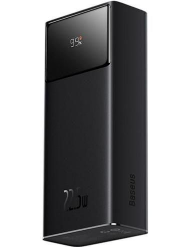 Powerbank Baseus EnerFill FP41 30000 mAh 22,5 W USB-A USB-C czarny z kablem USB-A / USB-C