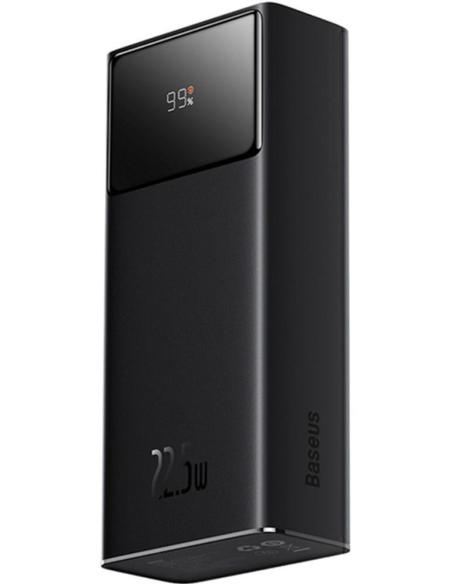 Powerbank Baseus EnerFill FP41 30000 mAh 22,5 W USB-A USB-C czarny z kablem USB-A / USB-C