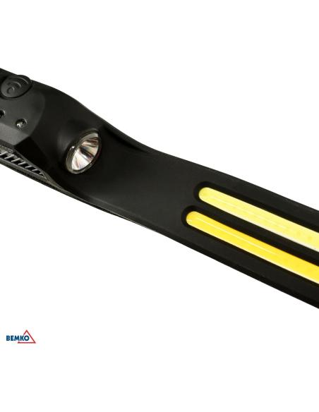 LATARKA CZOŁOWA LED BEMKO AKUMULATOROWA 1200mAh