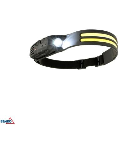 LATARKA CZOŁOWA LED BEMKO AKUMULATOROWA 1200mAh