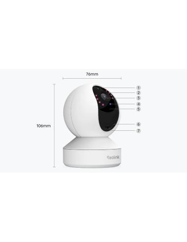 Kamera IP Reolink E Series E330 Biała 5MP Wi-Fi