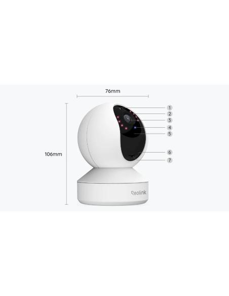 Kamera IP Reolink E Series E330 Biała 5MP Wi-Fi