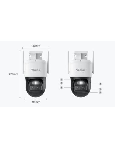 Kamera IP Reolink Trackmix Series G770 8MP LTE akomulatorowa z Panelem Solarnym