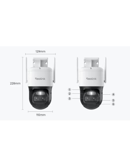 Kamera IP Reolink Trackmix Series G770 8MP LTE akomulatorowa z Panelem Solarnym