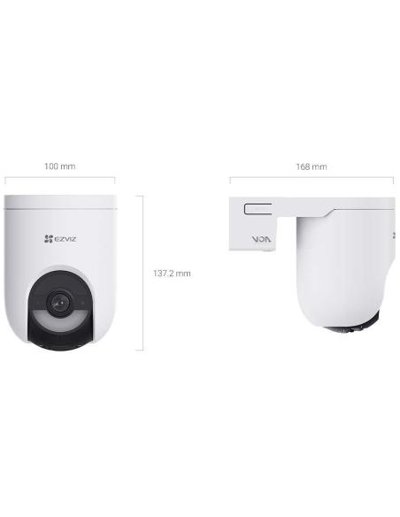 Kamera IP Ezviz HB8 Lite Kit bateryjna PT Wi-Fi 4MP z panelem słonecznym 5W