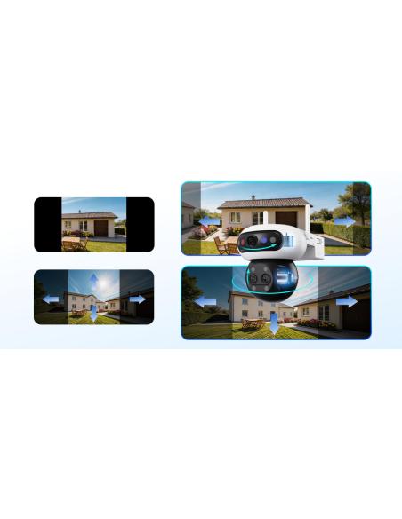 Kamera IP Ezviz C90f Triple 3K (5MP+5MP+5MP) Wi-Fi