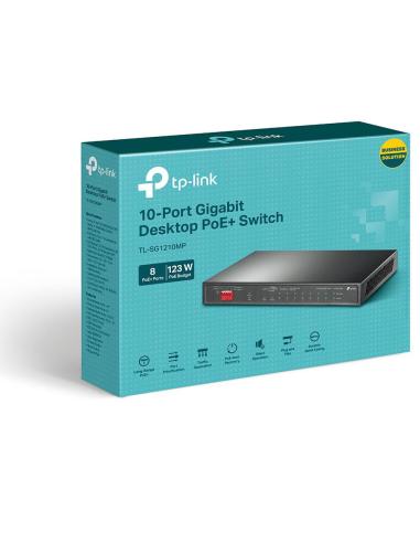 SWITCH TP-LINK TL-SG1210MP