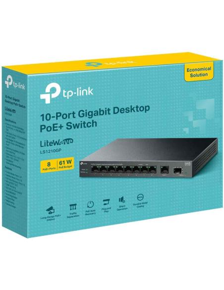SWITCH TP-LINK LS1210GP